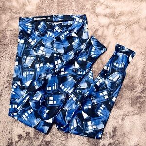 Black Milk Doctor Who TARDIS Leggings - M